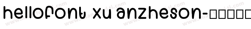 hellofont xuanzheson字体转换